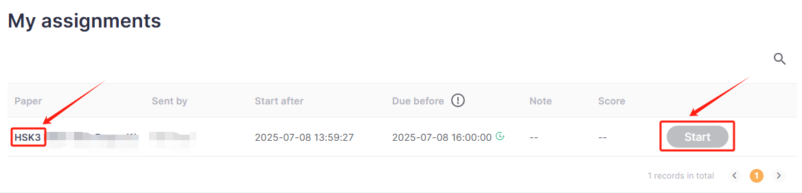 How to Complete the HSK Mock Exam Assigned by the Teacher (COM + Direct)(图4)