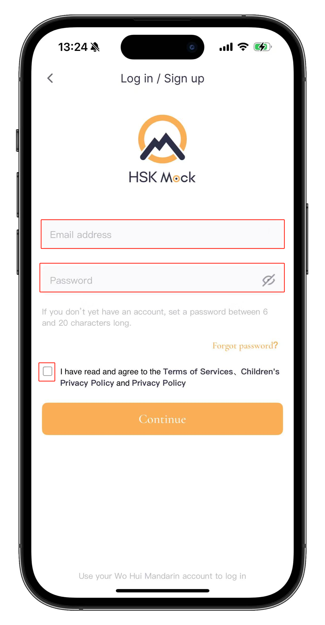 How to register an HSK Mock account?(图10) How to register an HSK Mock account?(图10)