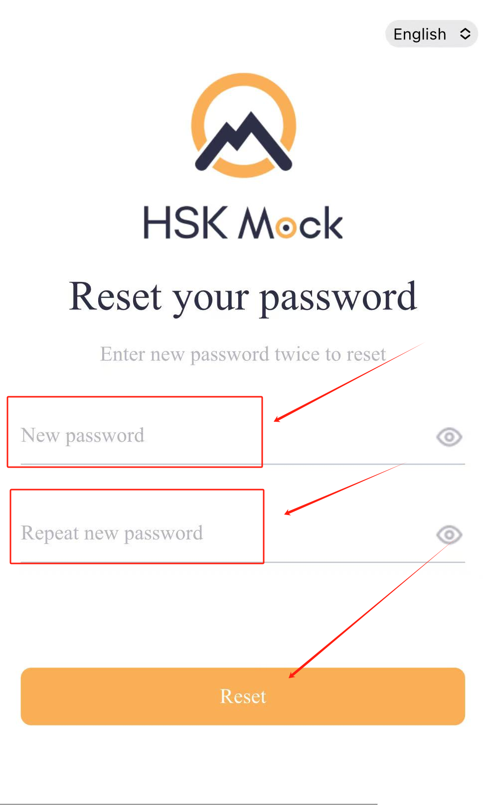 How to reset the password for your HSK Mock account?(图14) How to reset the password for your HSK Mock account?(图14)