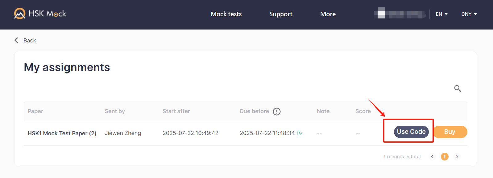 How to Complete an HSK Mock Exam Assigned by Your Teacher (COM+Code)(图4)