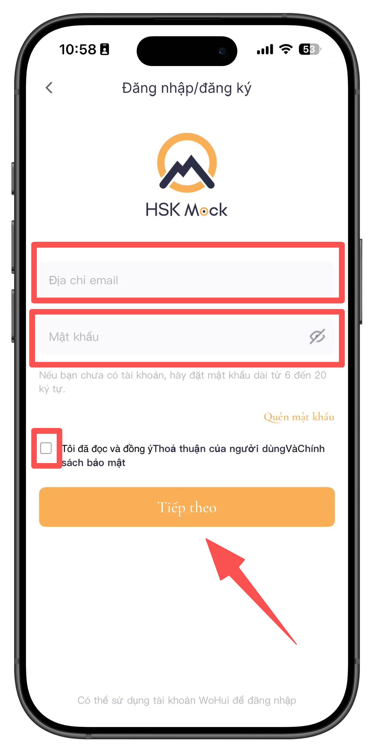 Hướng dẫn sử dụng mã đổi HSK Mock(图10)